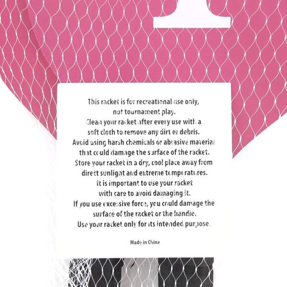 T-Mobile Pickleball Set of Two Pink & Black Paddles and White Ball - New in Bag - Picture 4 of 11